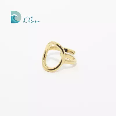 Anillo Ola Dorada