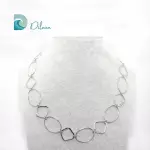 Collar Geometría Plata