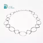 Collar Geometría Plata