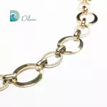 Collar Círculos Deluxe Dorado