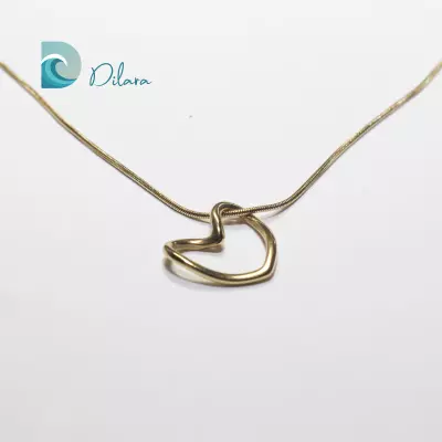 Colgante Dorado de Corazón