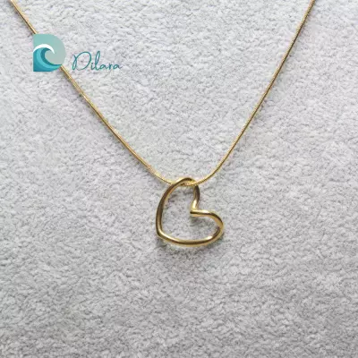 Colgante Dorado de Corazón