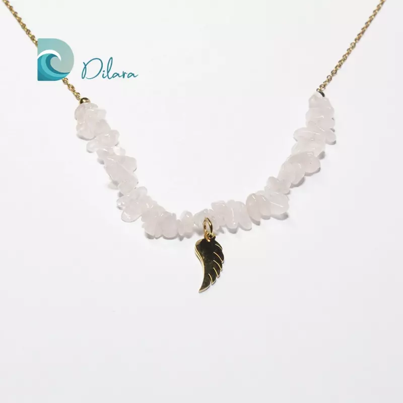 Collar Alas de Cuarzo