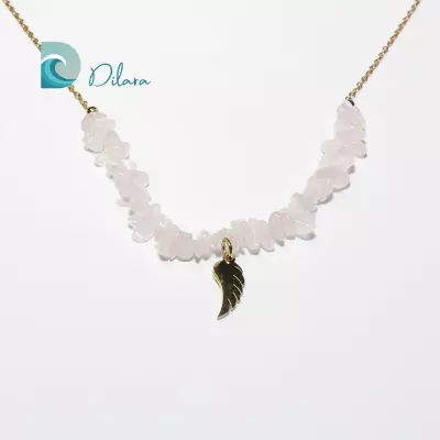 Collar Alas de Cuarzo