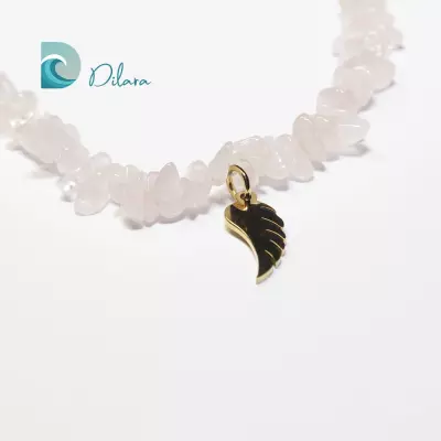 Collar Alas de Cuarzo