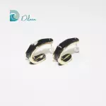 Pendientes Dorado & Negro