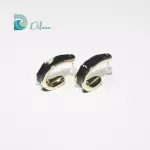Pendientes Dorado & Negro