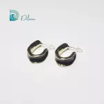 Pendientes Dorado & Negro
