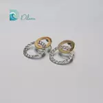 Pendientes Dúo Dorado y Plateado