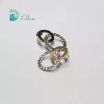 Pendientes Dúo Dorado y Plateado