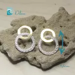 Pendientes Dúo Dorado y Plateado