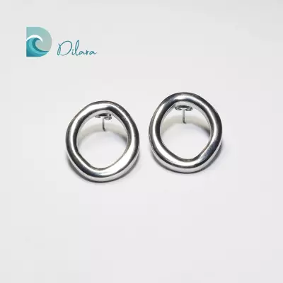 Pendientes Silver Loop