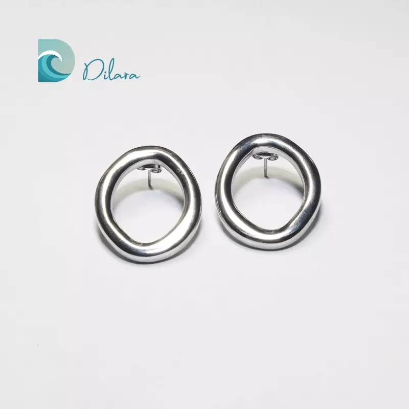 Pendientes Silver Loop