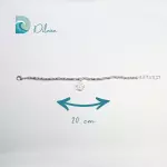 Pulsera de Acero con Dije de Flor