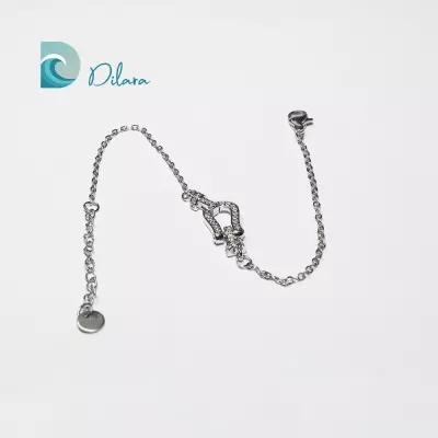 Pulsera Hebilla Brillante