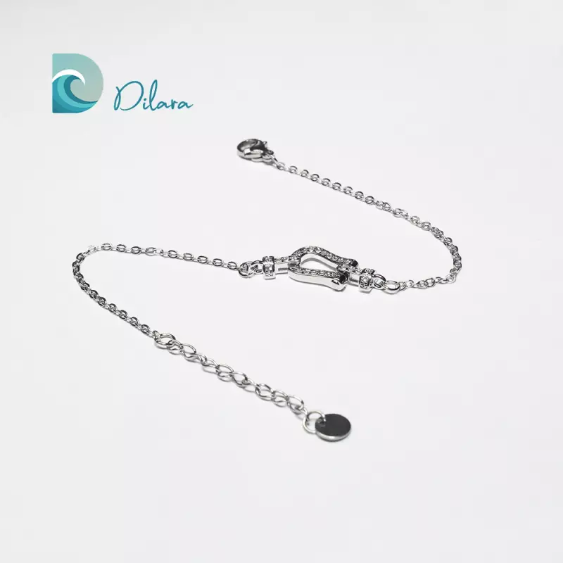 Pulsera Hebilla Brillante