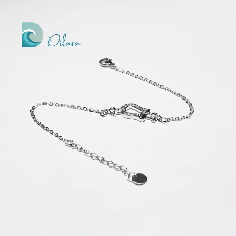 Pulsera Hebilla Brillante