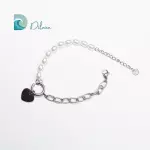 Pulsera Dual Perlas & Cadena