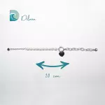 Pulsera Dual Perlas & Cadena