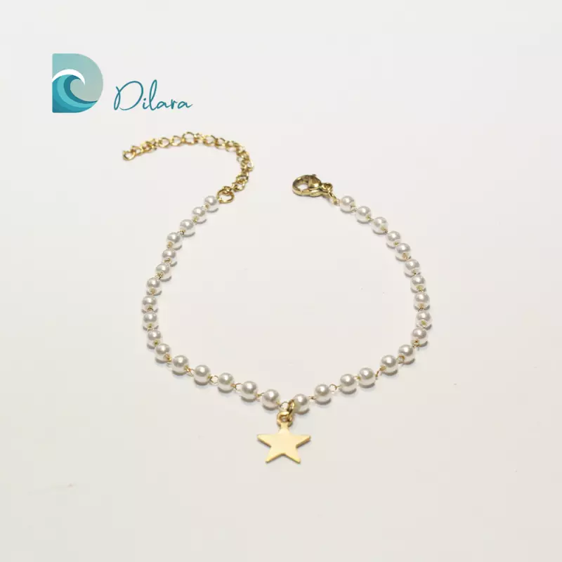 Pulsera Estrella Perlada
