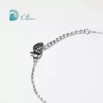 Pulsera Minimal Onda Plateada