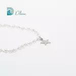 Pulsera Perlada Estrella Plata